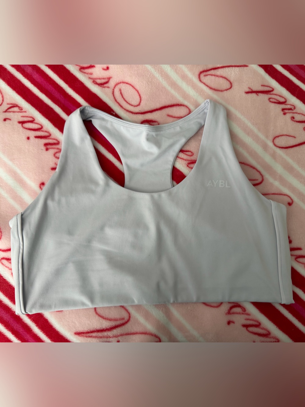 AYBL Light Purple Racerback Sports Bra